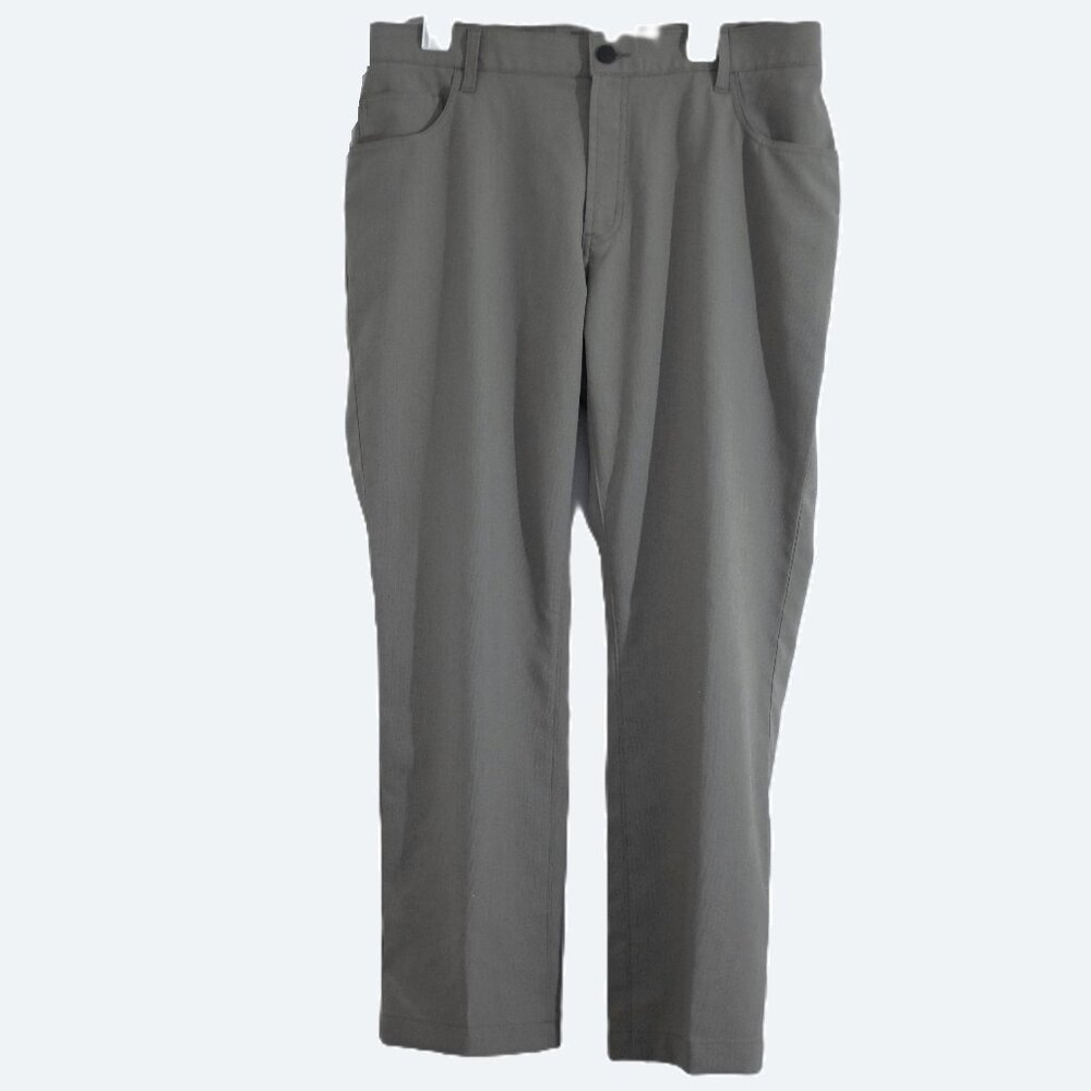 Perry Ellis portfolio beige grey pants size 36x30